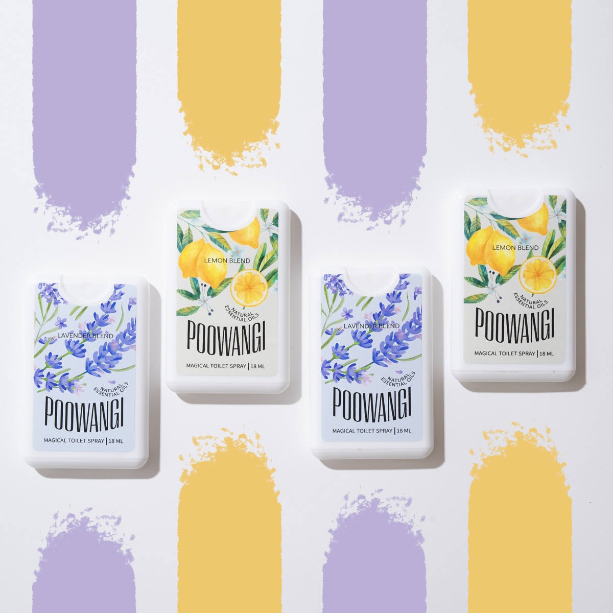 Poowangi Magical Toilet Spray - Lavender and Lemon blends